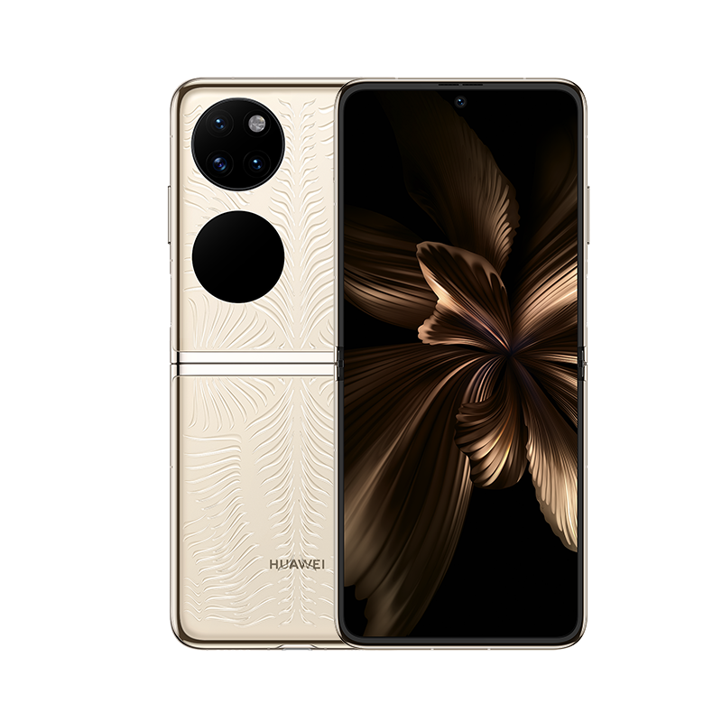 HUAWEI P50 Pocket / Dual SIM / 12 Go RAM / 512 Go ROM / AppGallery / Édition Premium Or