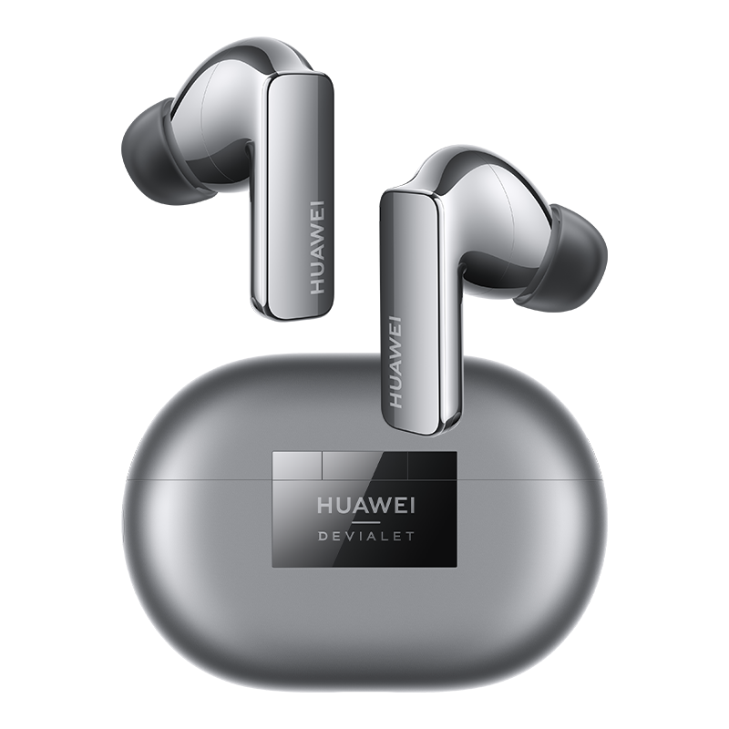 HUAWEI FreeBuds Pro 2 Gris argenté/ Ecouteur intra-auriculaire sans fil/ Bluetooth 5.2 / Réduction de bruit intelligente