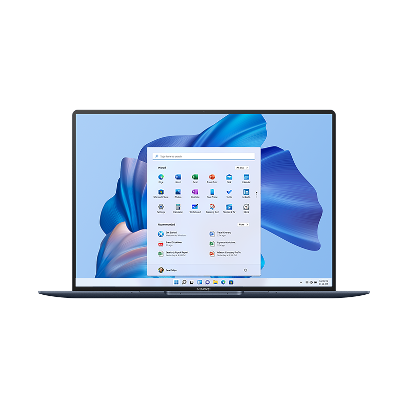 HUAWEI MateBook X Pro Ordinateur Portable Intel® Core™ i7-1260P, 16 Go RAM, 1 To SSD, Écran FullView 14.2”, 3K, Tactile, Windows 11 Home, Clavier AZERTY, Bleu