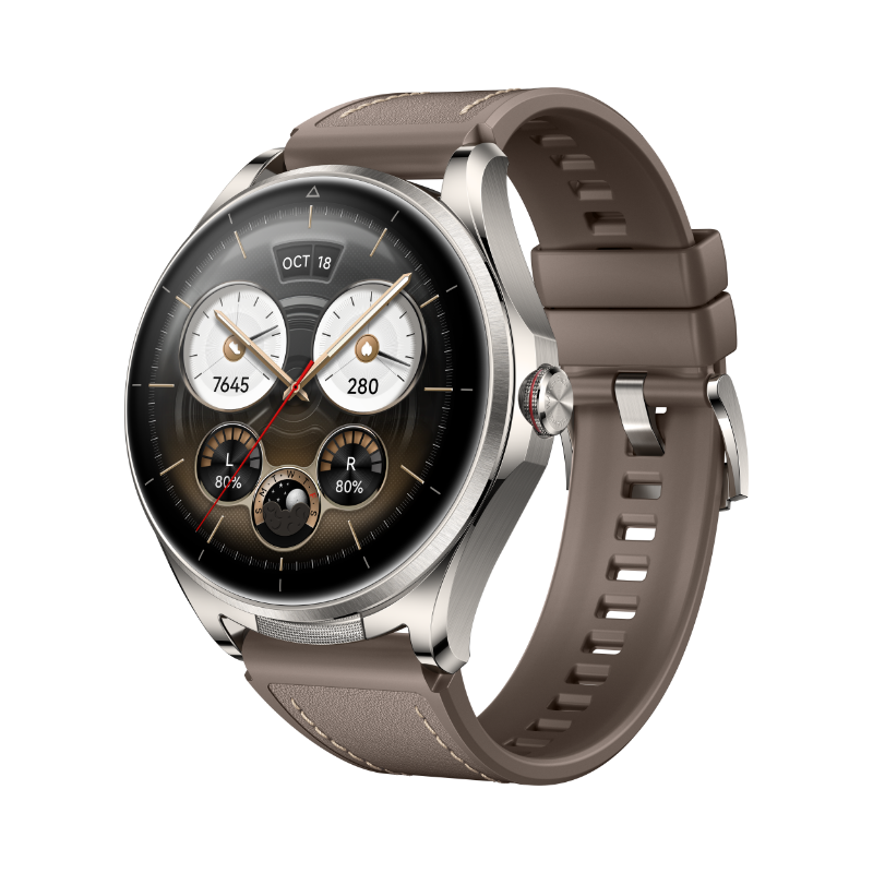 HUAWEI WATCH Buds 2 47mm Marron / GPS / Bluetooth / Suivi complet de la santé/ Charge sans fil / Compatible avec iOS et Android