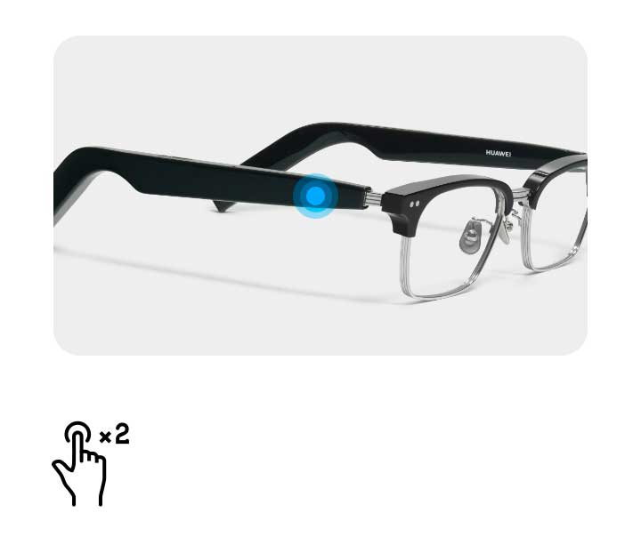 HUAWEI X Gentle Monster Eyewear II + Controles de voz de doble toque HUAWEI X Gentle Monster Eyewear II + Controles de voz de doble toque