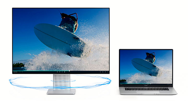 HUAWEI MateView + Proyección de dispositivo inalámbrico HUAWEI MateView + Proyección de dispositivo inalámbrico