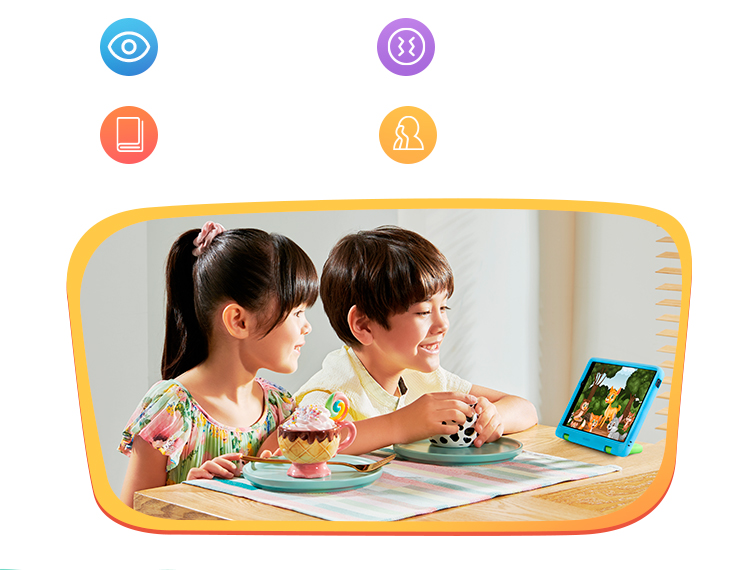 HUAWEI MatePad T8 Kids + Cuidado de los ojos pequeños HUAWEI MatePad T8 Kids + Cuidado de los ojos pequeños