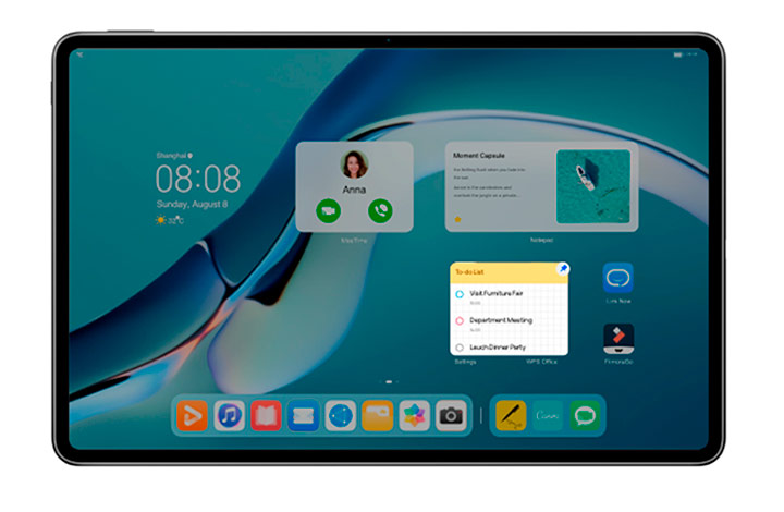 Huawei MatePad Pro 12,6 Настройте свое рабочее пространство
