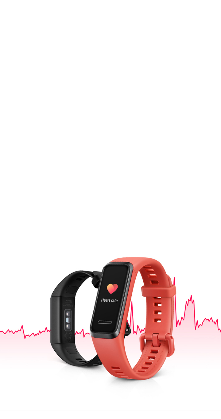 Huawei Band 4 + Seguimiento de frecuencia cardiaca Huawei Band 4 + Seguimiento de frecuencia cardiaca
