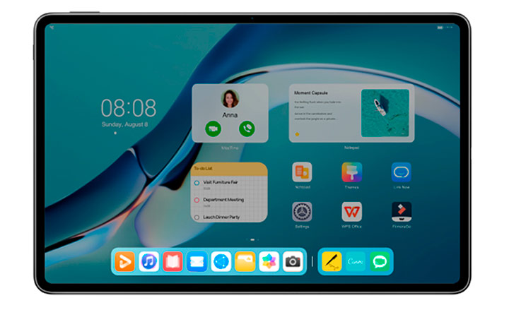 Huawei MatePad Pro 12,6 Панель навигации