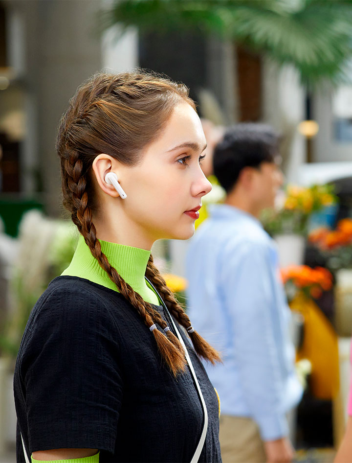 Huawei Freebuds 4i + Reducción activa de ruido ambiental Huawei Freebuds 4i + Reducción activa de ruido ambiental