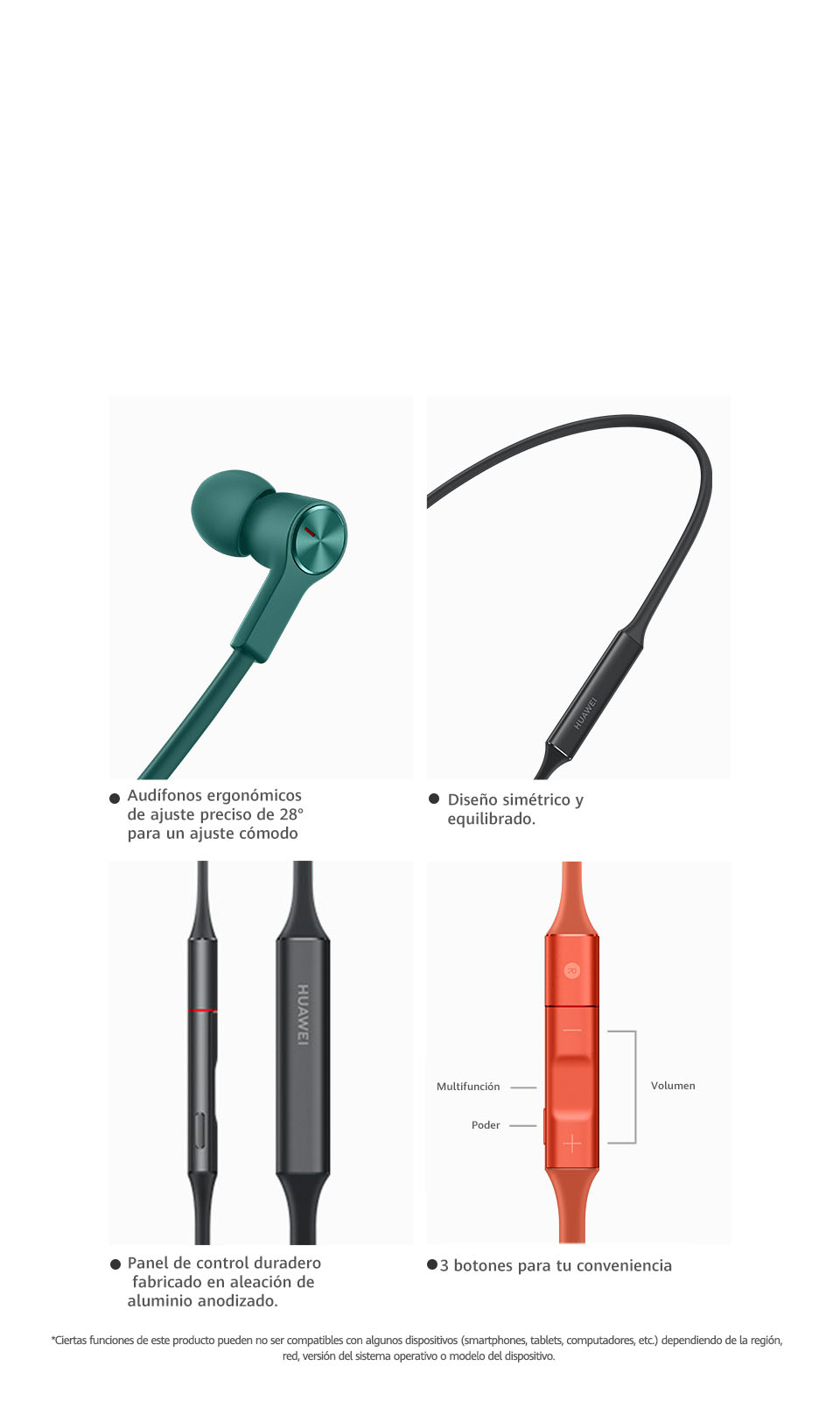 Huawei Freelace + Detalles Huawei Freelace + Detalles
