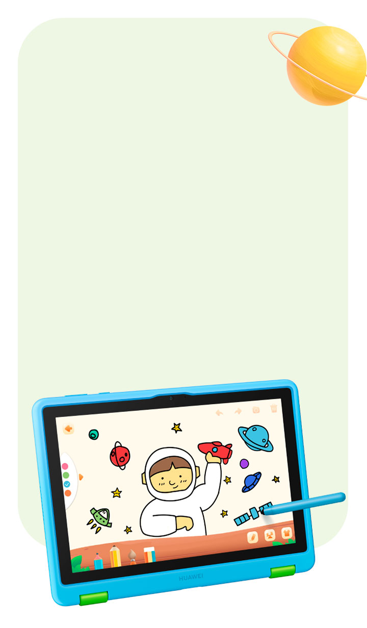 HUAWEI MatePad T10 Edición Infantil + Bolígrafo especialmente diseñado para los dedos pequeños HUAWEI MatePad T10 Edición Infantil + Bolígrafo especialmente diseñado para los dedos pequeños