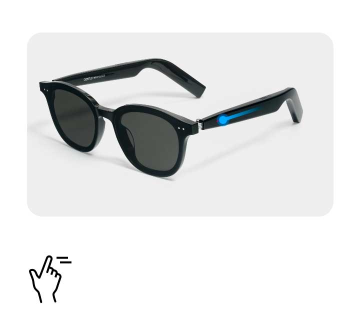 HUAWEI X Gentle Monster Eyewear II + Controles de audio basados en deslizamiento HUAWEI X Gentle Monster Eyewear II + Controles de audio basados en deslizamiento