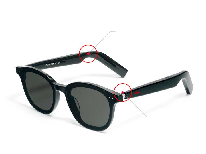 HUAWEI X Gentle Monster Eyewear II + Ajuste similar al de un guante HUAWEI X Gentle Monster Eyewear II + Ajuste similar al de un guante