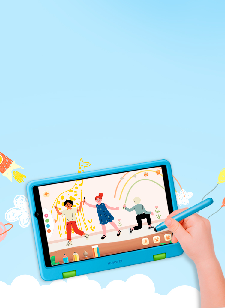 HUAWEI MatePad T8 Kids + Artista en proceso HUAWEI MatePad T8 Kids + Artista en proceso