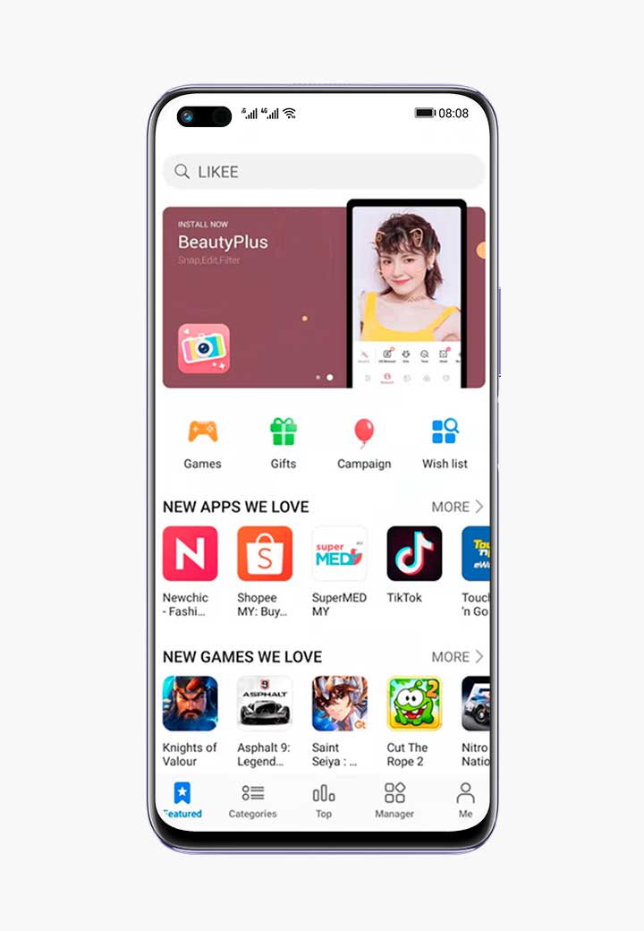 HUAWEI nova 8i + AppGallery HUAWEI nova 8i + AppGallery
