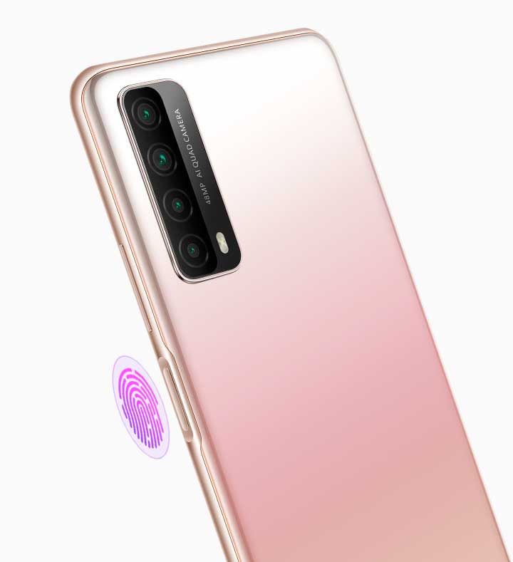 HUAWEI Y7a + Huella digital lateral HUAWEI Y7a + Huella digital lateral