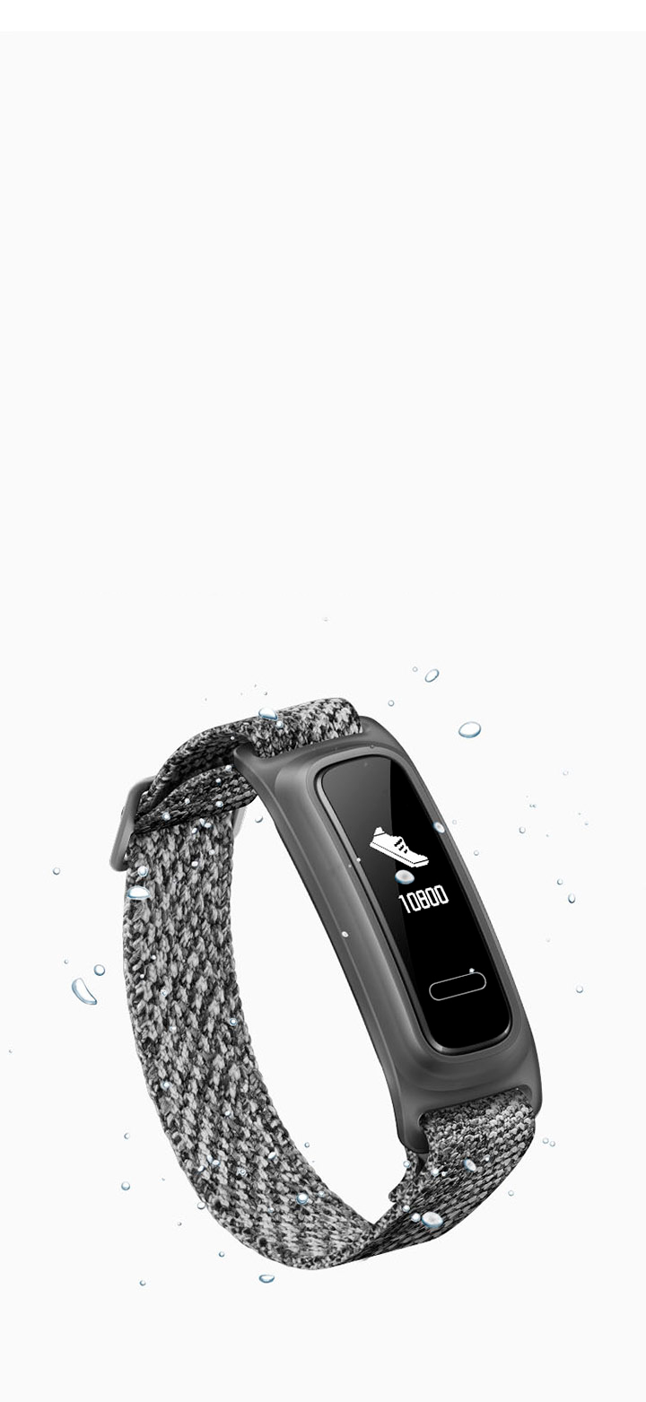 Huawei Band 4e + Resistente al agua hasta 50 metros Huawei Band 4e + Resistente al agua hasta 50 metros
