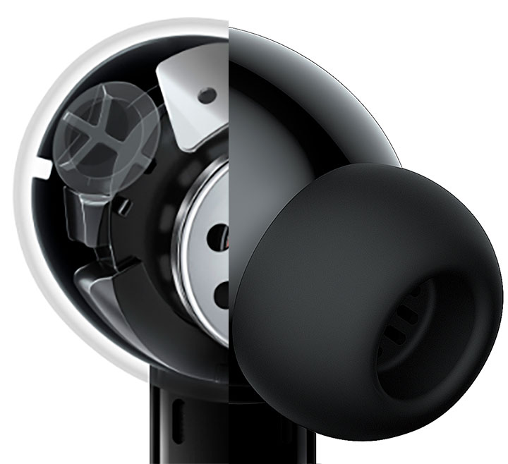 Huawei Freebuds 4i + Controlador de bobina dinámica Huawei Freebuds 4i + Controlador de bobina dinámica