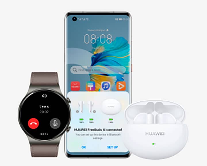 Huawei Freebuds 4i + Emparejamiento automático Huawei Freebuds 4i + Emparejamiento automático