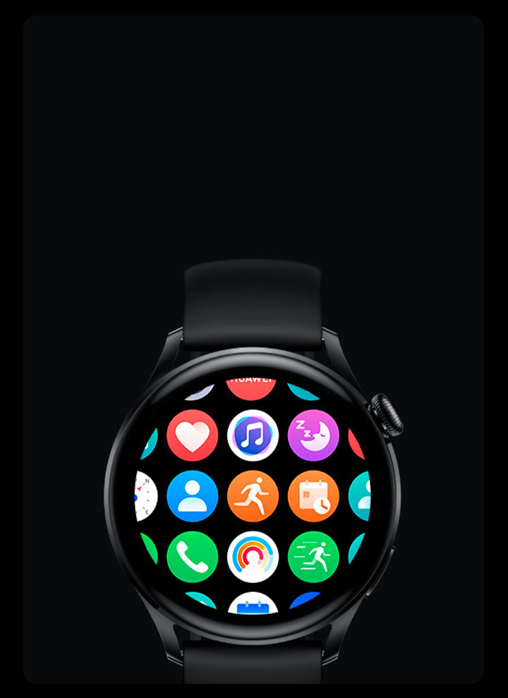 HUAWEI Watch 3 + Caráctulas animadas + Fácil de navegar HUAWEI Watch 3 + Caráctulas animadas + Fácil de navegar
