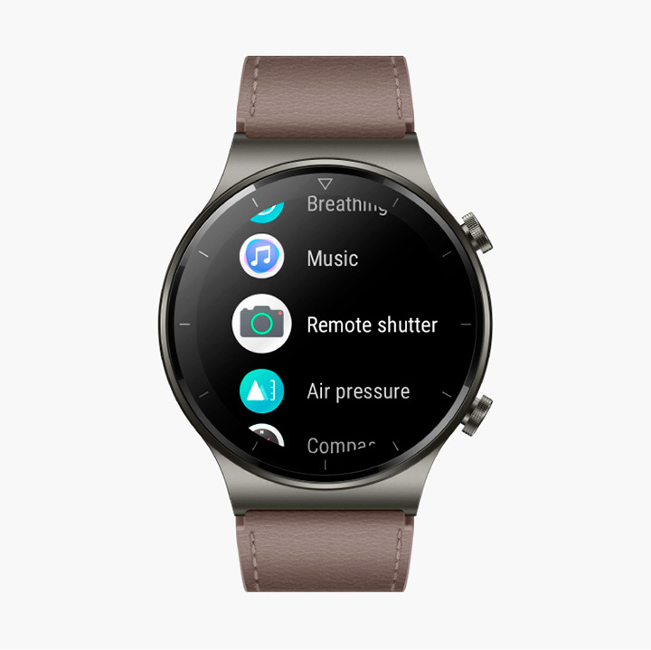 HUAWEI Watch GT 2 Pro + Obturador remoto HUAWEI Watch GT 2 Pro + Obturador remoto
