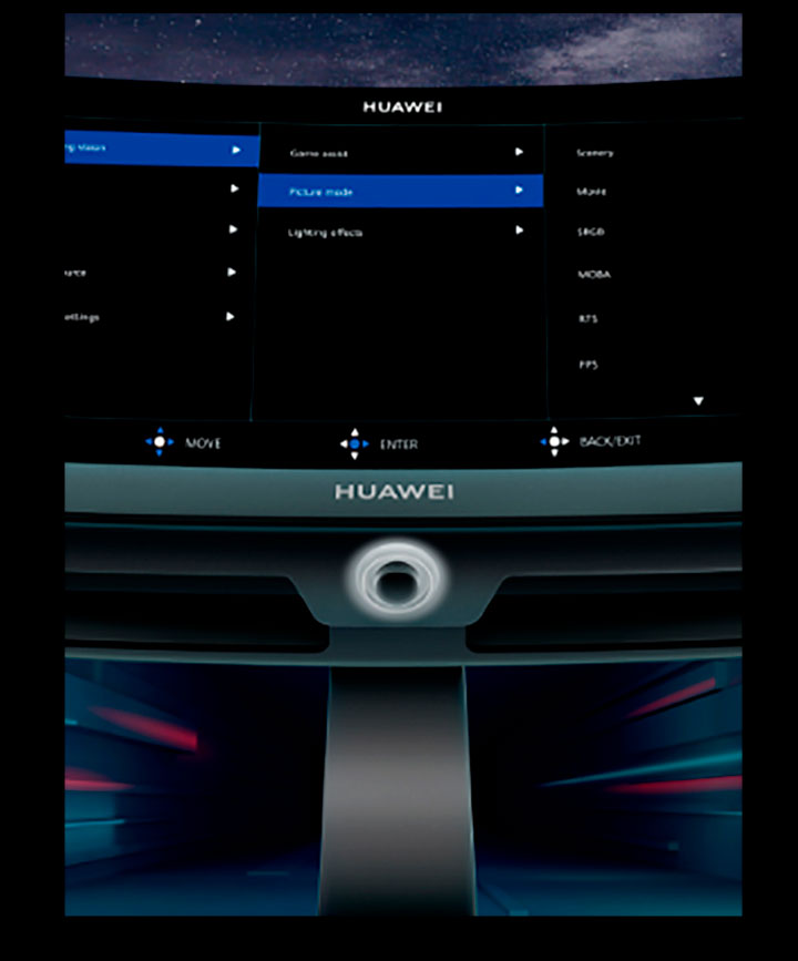 HUAWEI MateView GT + Cambiar modo de visualización HUAWEI MateView GT + Cambiar modo de visualización
