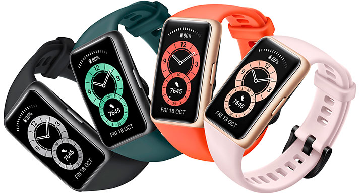 Huawei Band 6 + Colores diferentes de correas Huawei Band 6 + Colores diferentes de correas