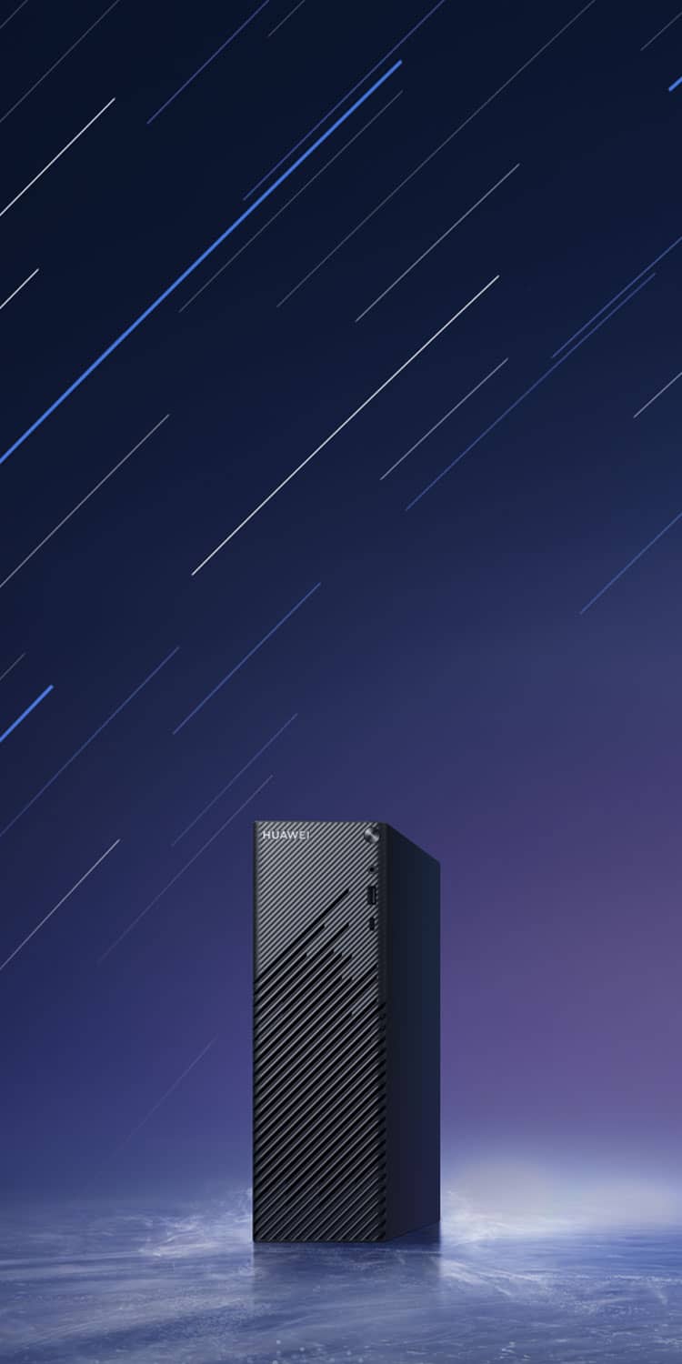 Huawei MateStation S + Elegante diseño de estela de estrellas Huawei MateStation S + Elegante diseño de estela de estrellas