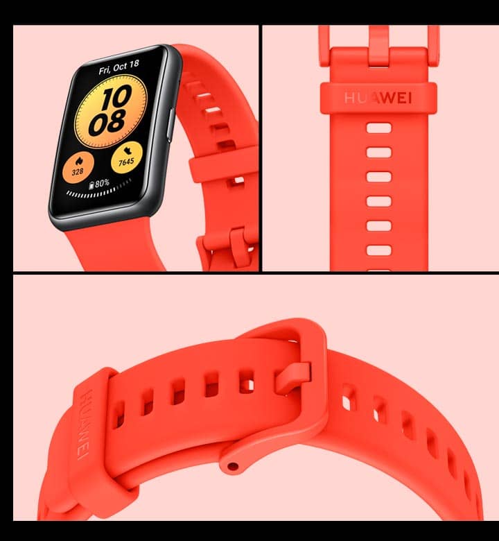 HUAWEI Watch Fit New + Acabado mate del marco del reloj HUAWEI Watch Fit New + Acabado mate del marco del reloj