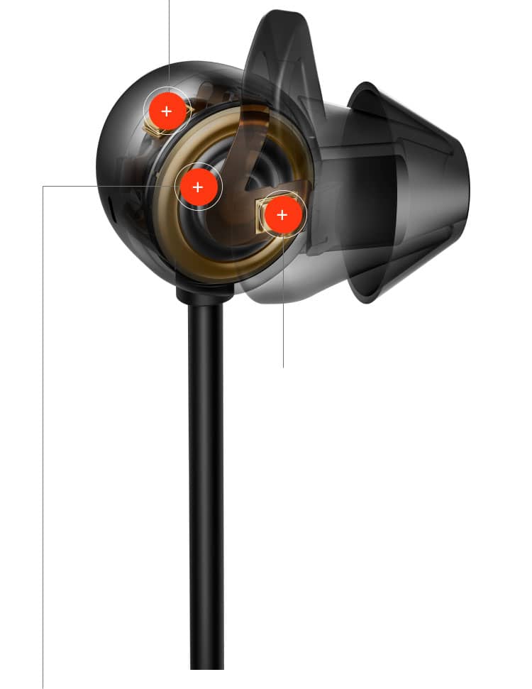 Huawei Freelace Pro + 2 micrófonos de alta sensibilidad Huawei Freelace Pro + 2 micrófonos de alta sensibilidad