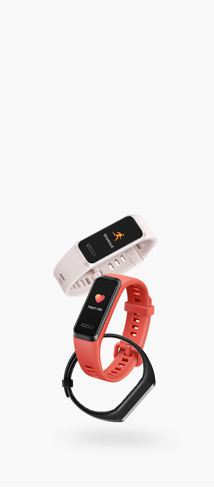 Huawei Band 4 + Comodidad ergonómica Huawei Band 4 + Comodidad ergonómica