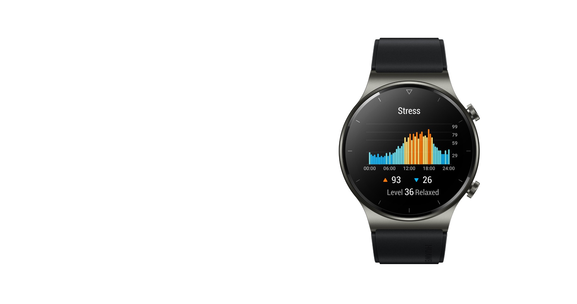 HUAWEI Watch GT 2 Pro + Monitoreo del estrés