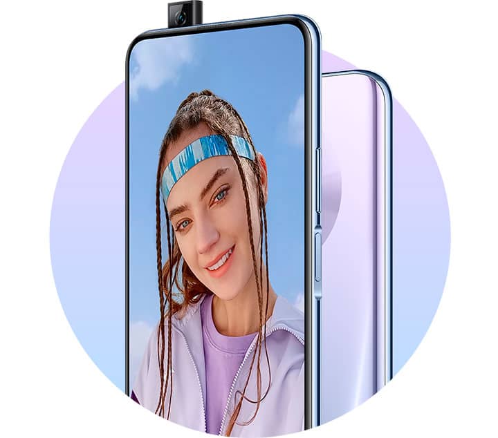 Huawei Y9a + Cámara pop-up Huawei Y9a + Cámara pop-up