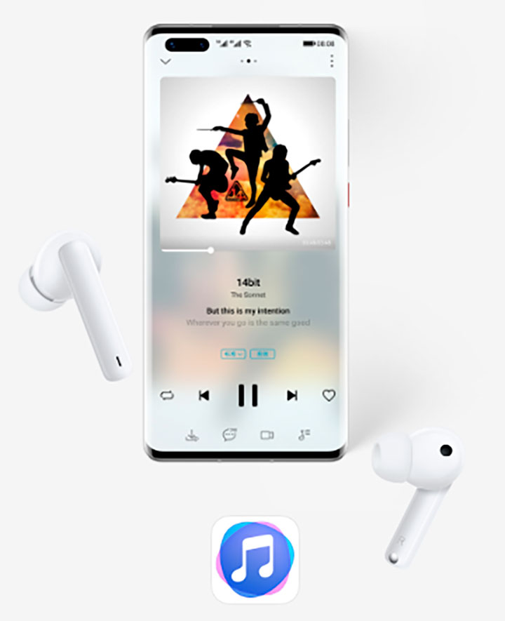 Huawei Freebuds 4i + Huawei Music Huawei Freebuds 4i + Huawei Music