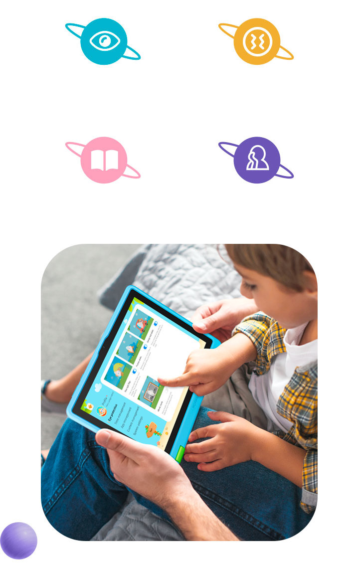 HUAWEI MatePad T10 Edición Infantil + Cuidado de los ojos pequeños HUAWEI MatePad T10 Edición Infantil + Cuidado de los ojos pequeños