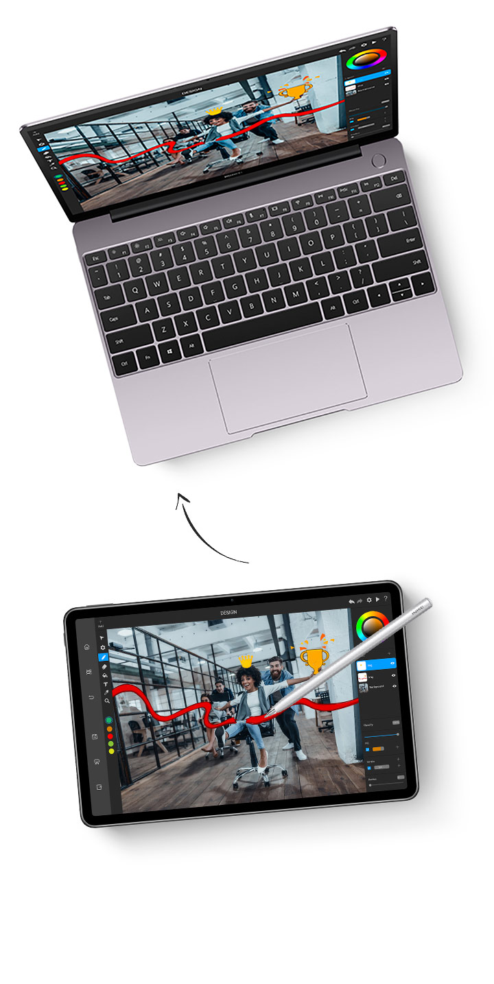 Huawei MatePad 11 + Visión más amplia Huawei MatePad 11 + Visión más amplia