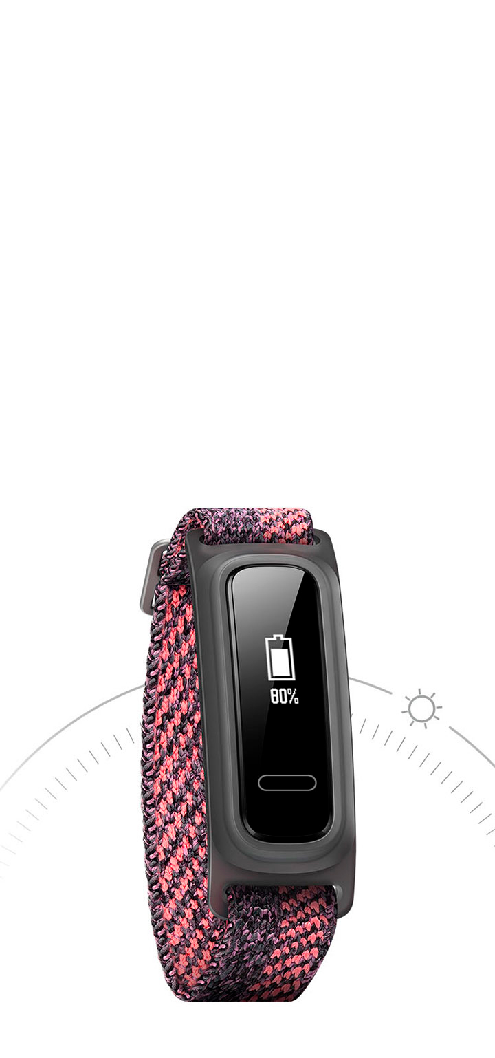 Huawei Band 4e + Hasta 2 semanas de duración de batería Huawei Band 4e + Hasta 2 semanas de duración de batería