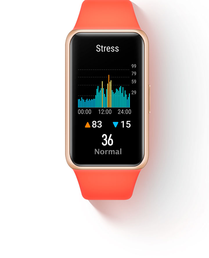 Huawei Band 6 + Monitoreo de estrés TruRelaxTM Huawei Band 6 + Monitoreo de estrés TruRelaxTM