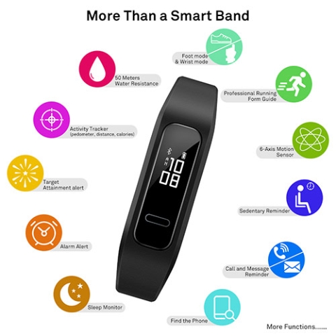 huawei band 3e notificaciones