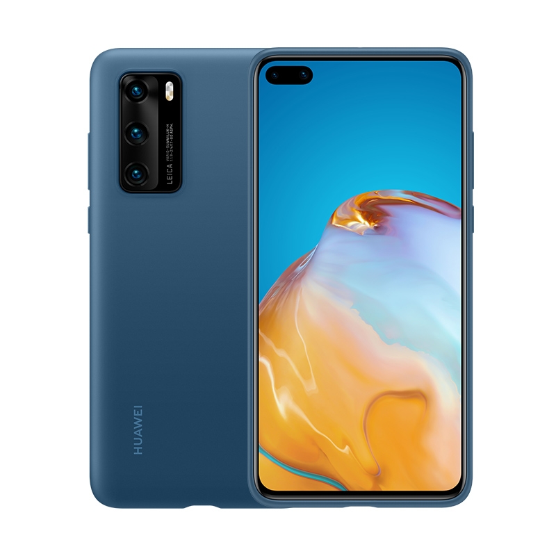 

СИЛИКОНОВЫЙ ЗАЩИТНЫЙ БАМПЕР ДЛЯ HUAWEI P40 Чернильно-синий