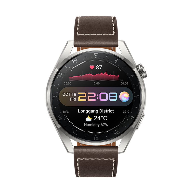 

HUAWEI WATCH 3 Pro Classic LTE 48мм Коричневый Galileo-L40E